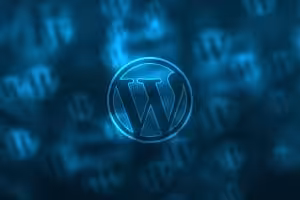 A wordpress logo.